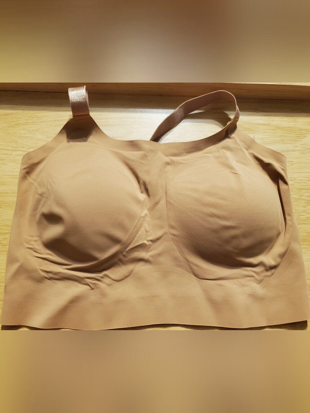 EBY Seamless Sunkissed Wireless Support Bra Top Size MMD